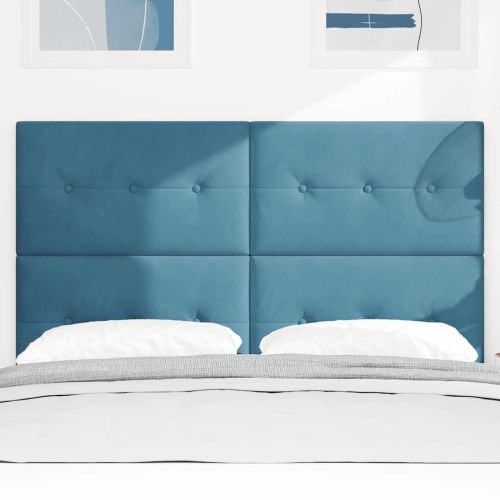 LED глава с LED ленти Синьо 160 cm Кадифе