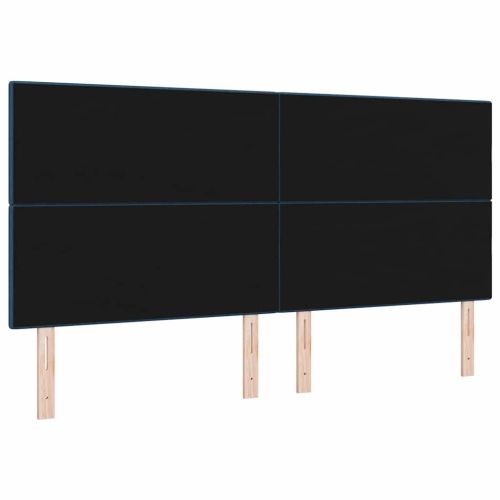 LED глава с LED ленти с таблото Синьо 200 cm текстил