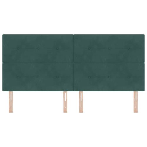 LED глава с LED ленти Зелен 200 cm Кадифе