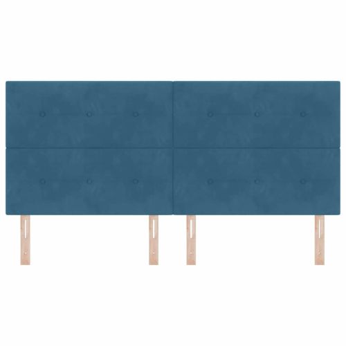 LED глава с LED ленти Синьо 200 cm Кадифе