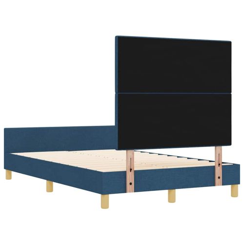 Рамка за легло с таблото Синьо 120 x 190 cm текстил