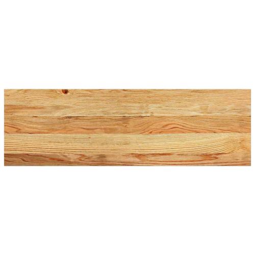 Стълбищни стъпала, 8 бр, светлокафяви, 80x25x2 см, дъб масив