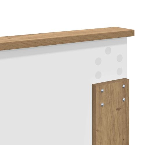 Облегалка за глава Дъб 140 cm Инженерно дърво