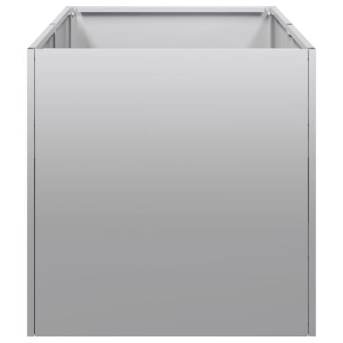 Кашпа, 40x80x40 см, поцинкована стомана