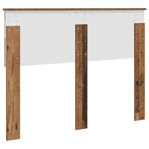 Облегалка за глава Старо дърво 120 cm Инженерно дърво