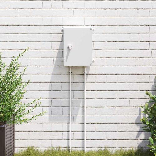 Контролен шкаф Сив 28 x 13 x 28 см ABS пластмаса