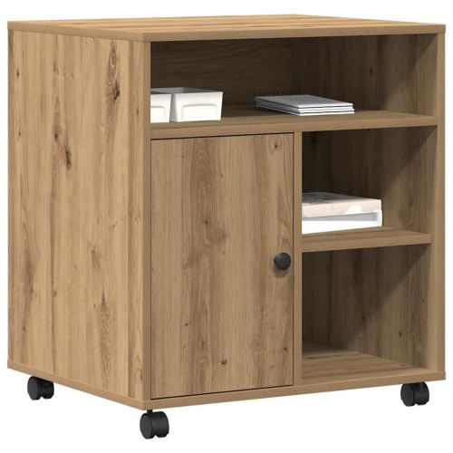 Стойка за принтер дъб артизан 60 x 50 x 67 см Инженерно дърво