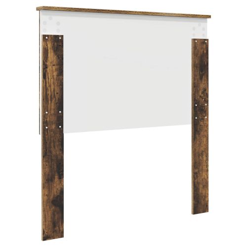 Облегалка за глава Пушена Дъб 100 cm Инженерен дървен материал