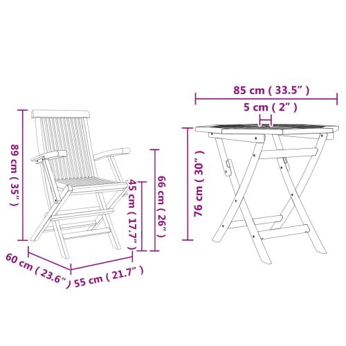 Комплект за хранене в градината 3 pcs Кафяво