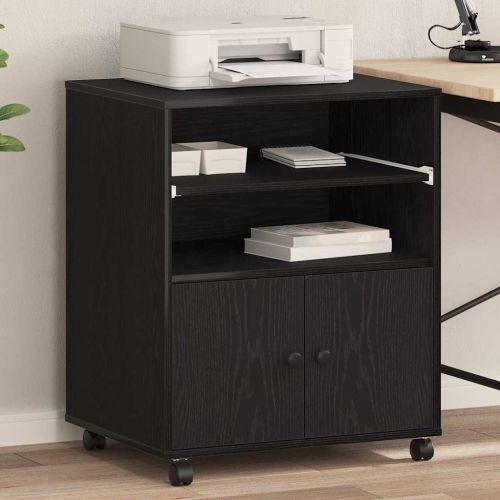 Стойка за принтер Черния дъб 60 x 48 x 74 см Инженерно дърво