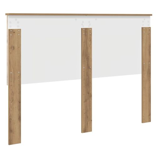 Облегалка за глава с таблото Дъб 140 cm Инженерно дърво