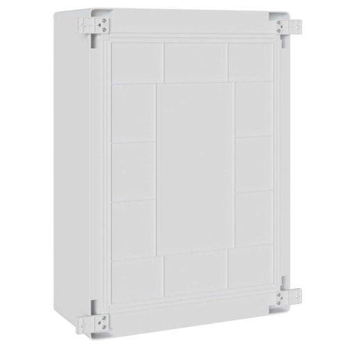 Контролен шкаф Сив 57 x 24,5 x 70 см ABS пластмаса