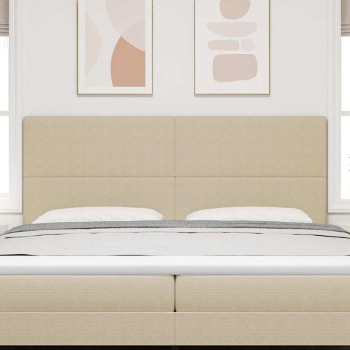 Облегалка за глава Светлозелено сиво 200 cm Кордюрова тъкан