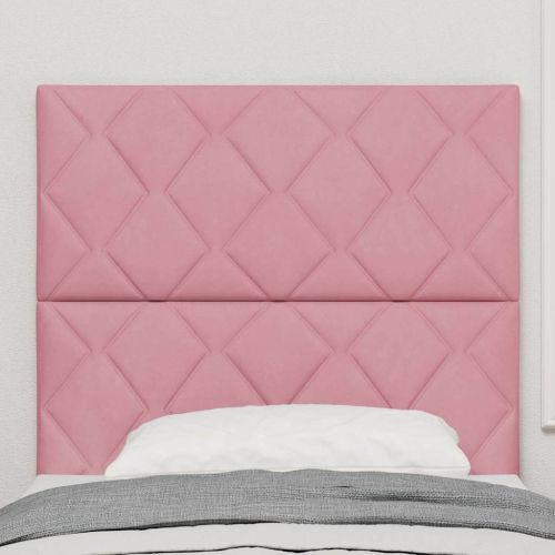 Облегалка за глава Розово 90 cm Кадифе