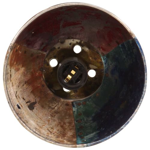 Индустриална пенделна лампа 25 W многоцветна кръгла 17 см E27