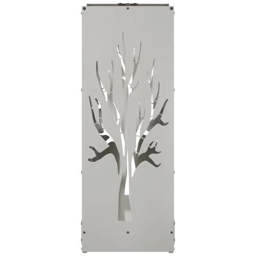 Стойка за дърва за огрев, 40x30x80 см, неръждаема стомана