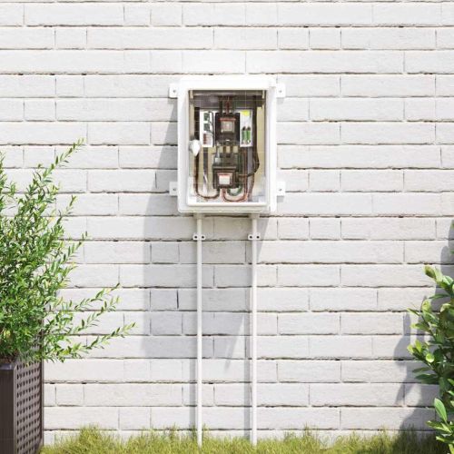 Контролен шкаф Сив 32 x 13 x 33 см ABS пластмаса