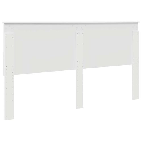 Облегалка за глава Бял Инженерен дървен материал