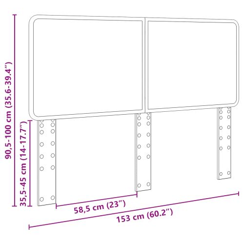 Облегалка за глава Дъб Инженерно дърво