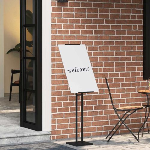 Стендове за търговски прояви 2 pcs Черен 26,5 x 26,5 x 150 см