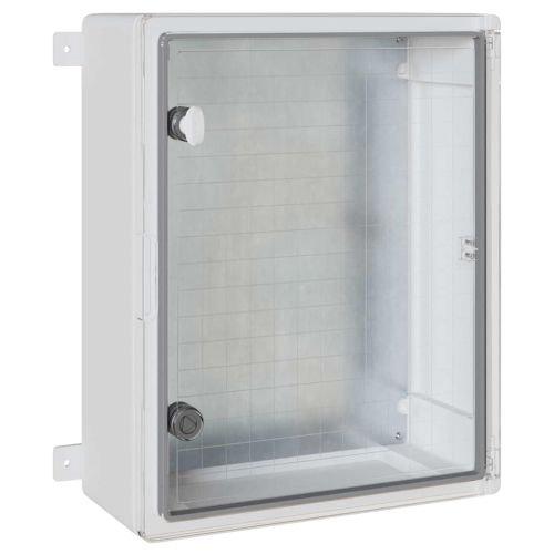 Контролен шкаф Сив 47 x 17,5 x 50 см ABS пластмаса