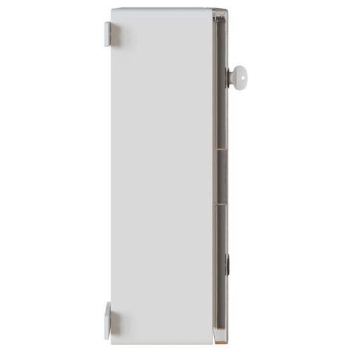 Контролен шкаф Сив 47 x 17,5 x 50 см ABS пластмаса