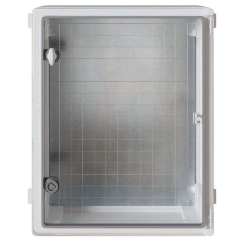 Контролен шкаф Сив 47 x 17,5 x 50 см ABS пластмаса