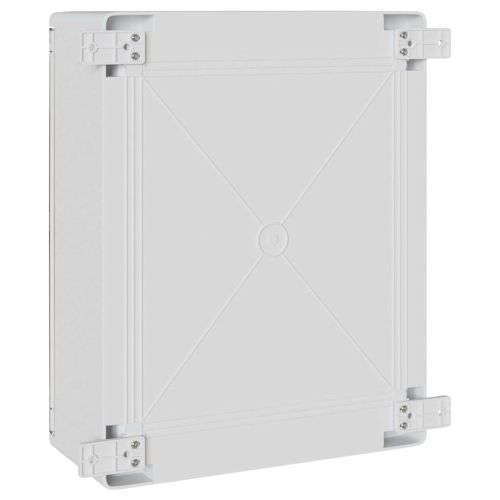Контролен шкаф Сив 47 x 17,5 x 50 см ABS пластмаса