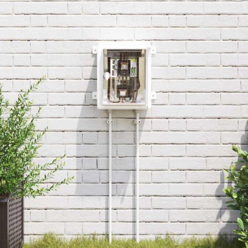 Контролен шкаф Сив 32 x 13 x 30 см ABS пластмаса