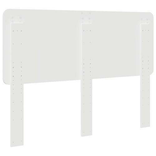 Облегалка за глава Бяло 140 cm Инженерно дърво