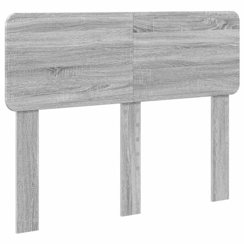 Облегалка за глава Сив Сонома 135 cm Инженерно дърво