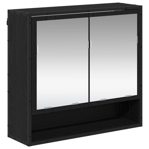 Комплект мебели за баня 2 бр. Черния дъб 65 x 33 x 60 см