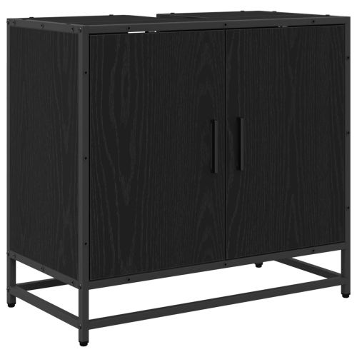 Комплект мебели за баня 2 бр. Черния дъб 65 x 33 x 60 см