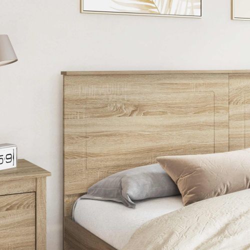 Облегалка за глава Сонома дъб 100 cm Инженерен дървен материал