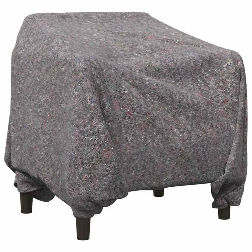 Одеяла за преместване 25 pcs Сив 150 x 200 cm текстил