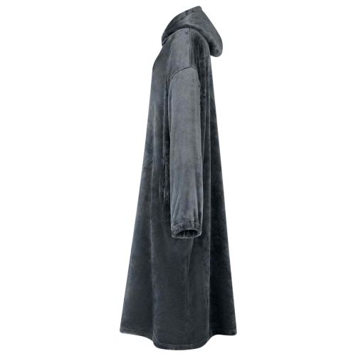 Одеяло с качулка Морски син m Фланела