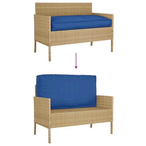 Възглавница Кралско синьо 120 х 60 х 12 см Оксфордска тъкан