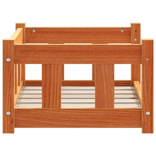 Кучешко легло Кафяво с восъчно покритие 55 x 45 x 28 см