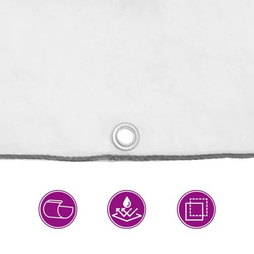 Прозрачен брезент с капси 2х5 м Полиетилен