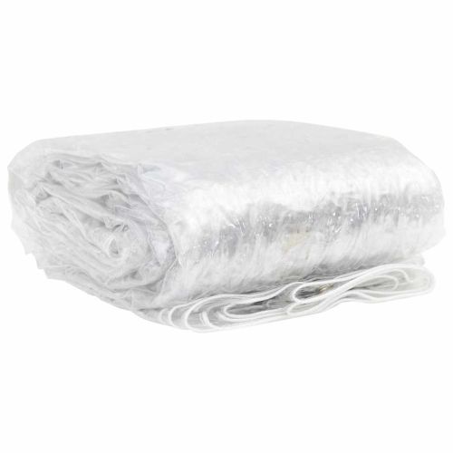 Прозрачен брезент с капси 1x8 m PVC