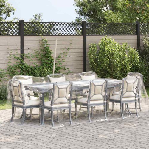 Прозрачен брезент с капси 2x5 m PVC