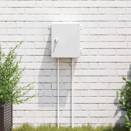 Контролен шкаф Сив 32 x 13 x 30 см ABS пластмаса