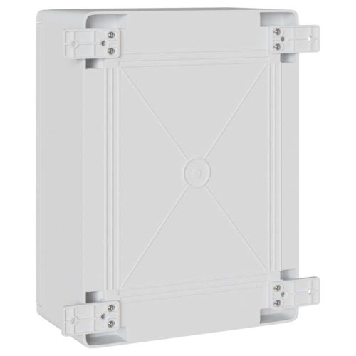 Контролен шкаф Сив 37 x 19,5 x 40 см ABS пластмаса