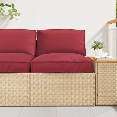 Възглавница Мотив с листа 80 x 80 x 52 см Оксфордска тъкан