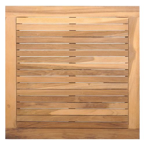 Градинска маса Кафяво Масивна тикова дървесина