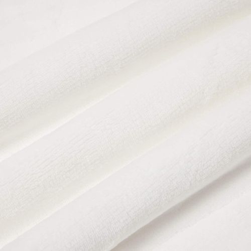 Одеяло Бяло 130 x 150 cm Мека вълна