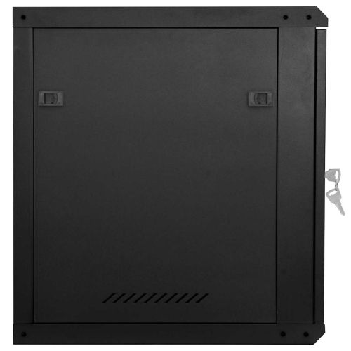 Мрежов кабинет със съхранение Черно 60 x 60 x 50 см Стомана