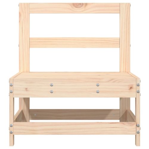 Градински среден диван, бор масив