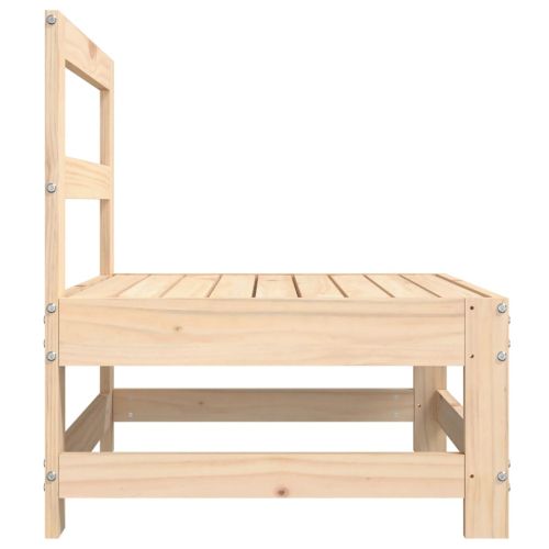 Градински среден диван, бор масив