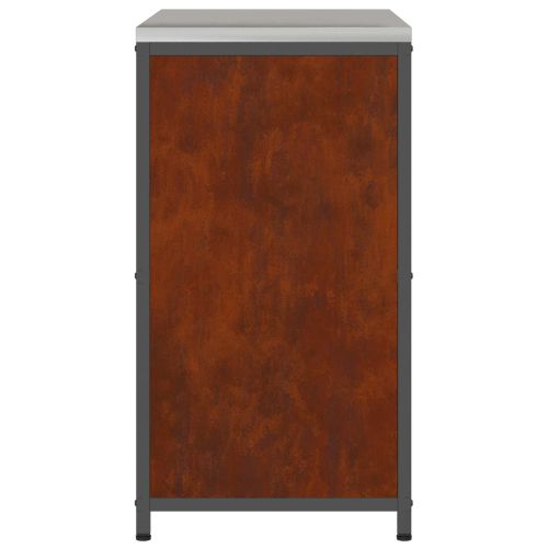 Съхранение в кухнята HATTEM Ръждясало 90 x 50 x 92 см Стомана